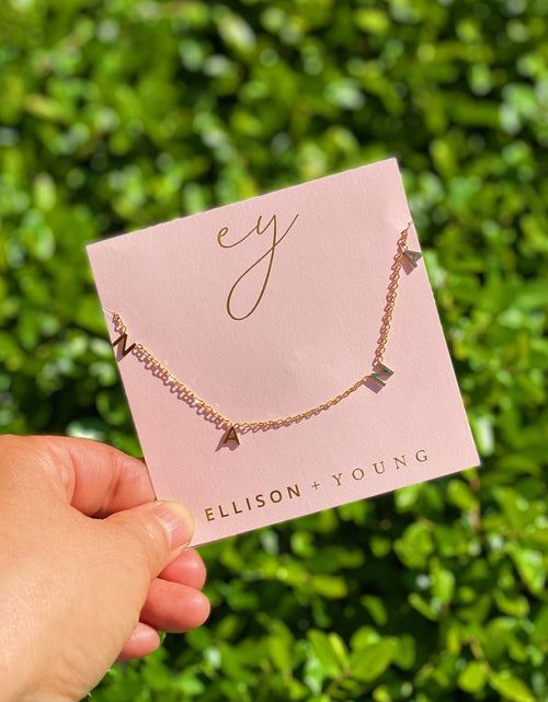 Load image into Gallery viewer, Golden Nana Necklace by Ellisonyoung.com
