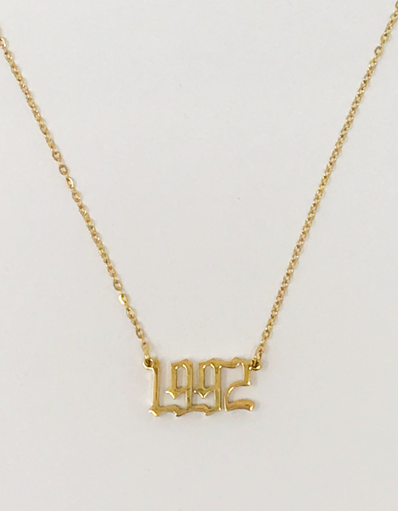 Birth Year Necklace by Ellisonyoung.com