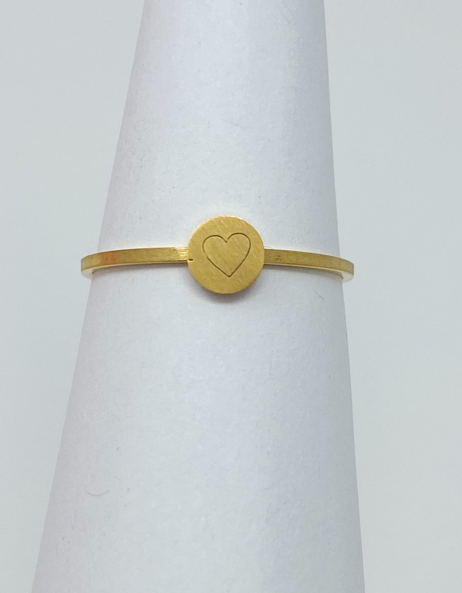 Tiny Disc Stackable Ring by Ellisonyoung.com