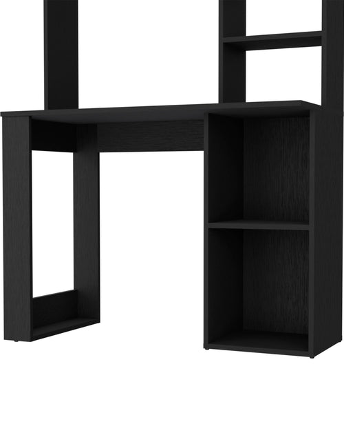 Load image into Gallery viewer, Carroll Computer Desk with Hutch and Shelves by FM FURNITURE
