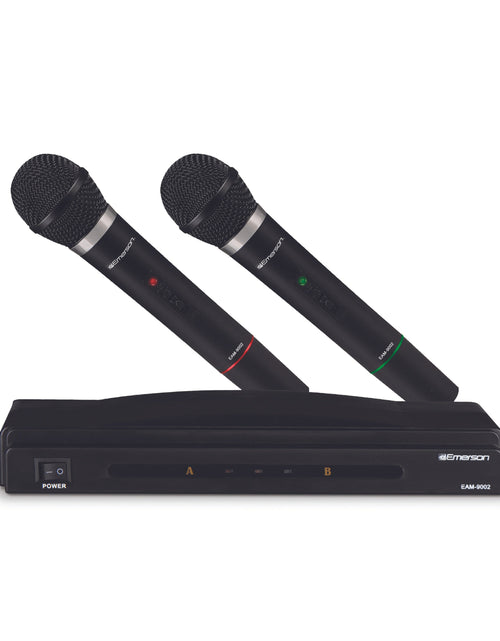 Load image into Gallery viewer, Professional Dual Microphone Kit with Wireless Transmitter
