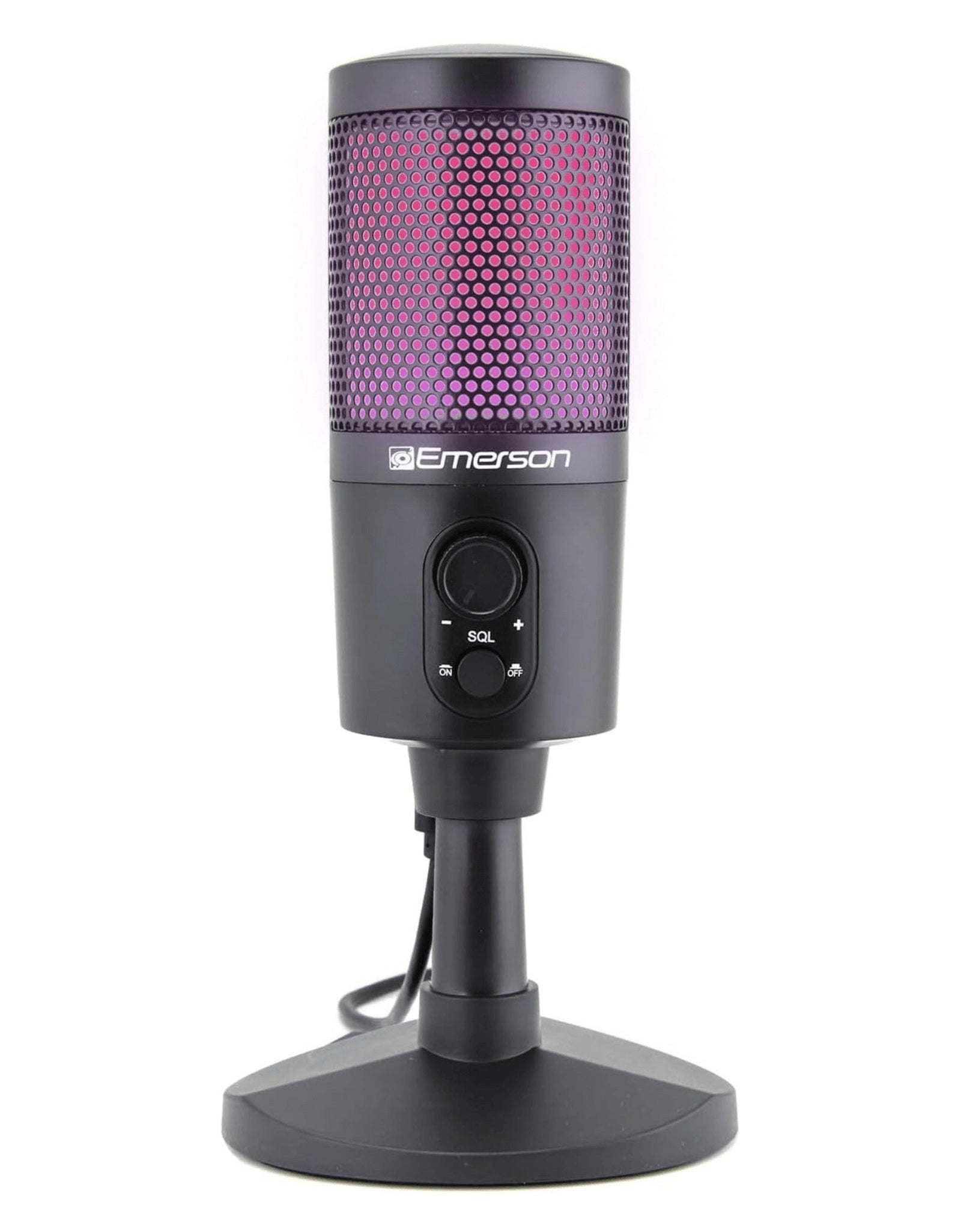 USB Gaming & Streaming Microphone with RGB Lighting