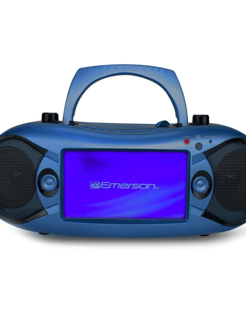 Load image into Gallery viewer, 7" Bluetooth DVD Boombox with AMFM Radio &amp; Stereo Speakers
