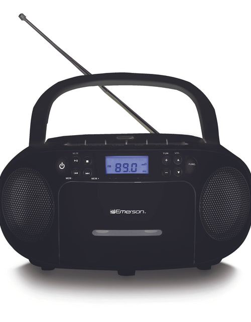 Load image into Gallery viewer, Portable CD/Cassette Boombox with AM/FM Radio

