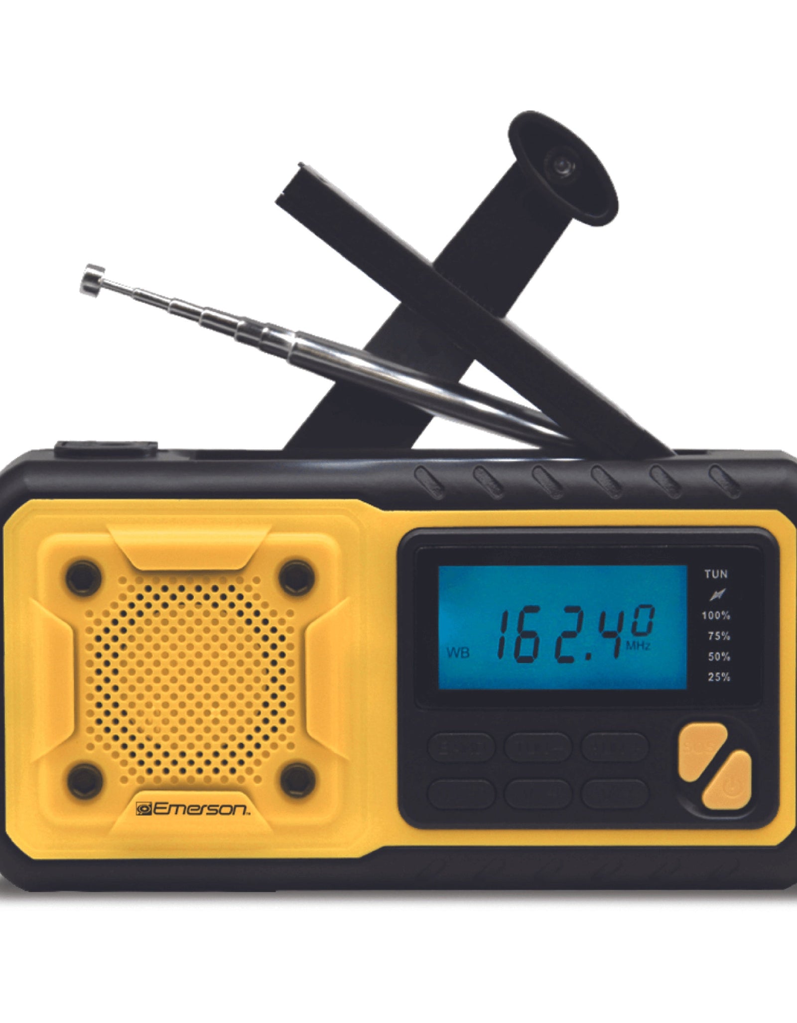 Emergency AM / FM Radio with Weather Band / Flashlight / Power Bank