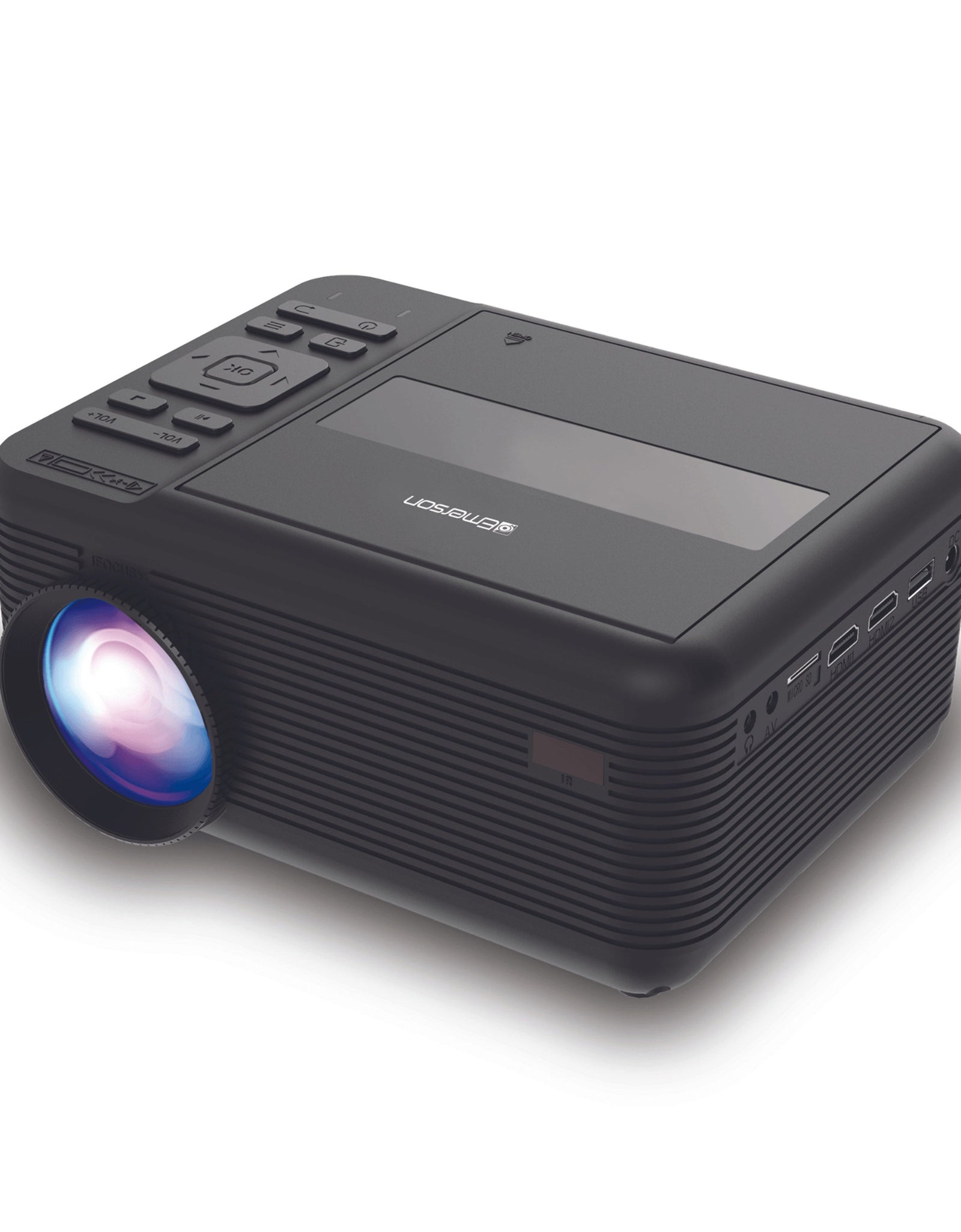 150" Home Theater LCD Projector Combo with Built-In DVD Player