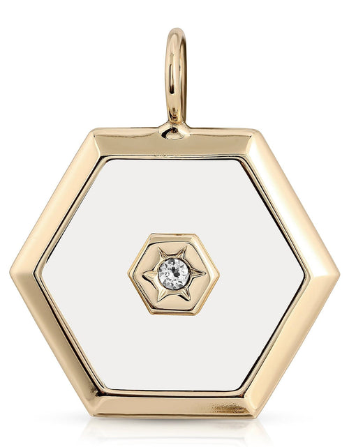 Load image into Gallery viewer, ENAMEL ASHLEY PENDANT by eklexic jewelry
