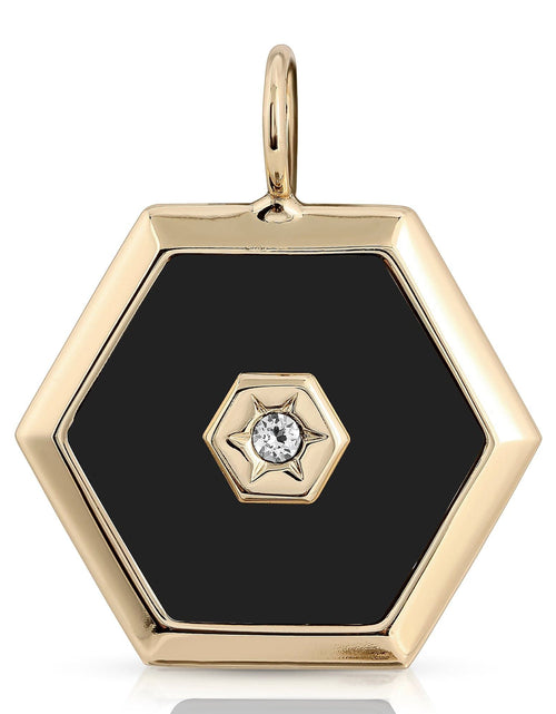 Load image into Gallery viewer, ENAMEL ASHLEY PENDANT by eklexic jewelry
