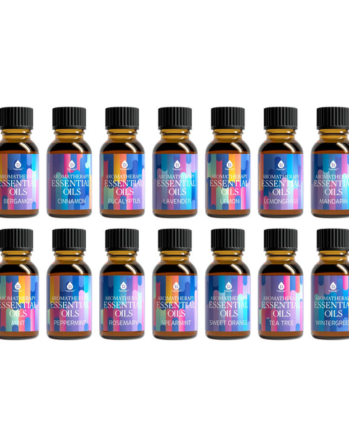 Load image into Gallery viewer, 14 Pack Aromatherapy Essential Oil Gift Set by Pursonic
