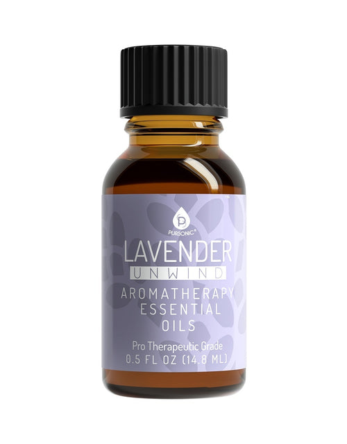 Load image into Gallery viewer, 3 Pack Aromatherapy Essential oils (Lavender, Eucalyptus, Frankincense) by Pursonic
