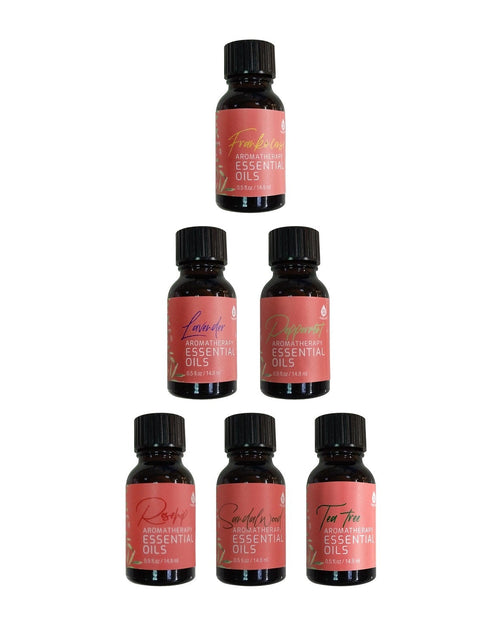 Load image into Gallery viewer, 6 Pack of Aromatherapy Essential Oils by Pursonic
