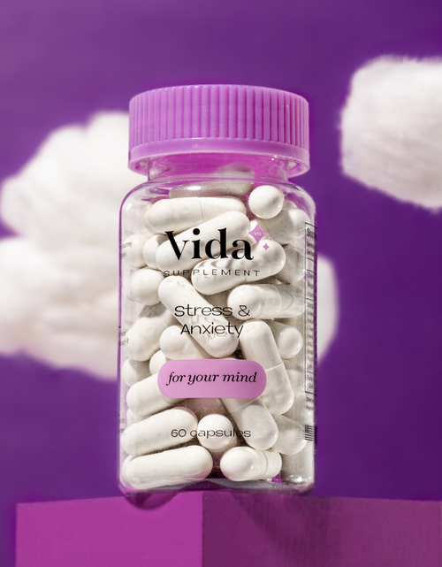 Load image into Gallery viewer, Estrés y Ansiedad by Vida Supplement
