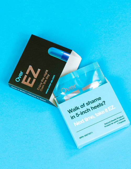 Load image into Gallery viewer, Over EZ: Hangover Prevention Supplement Canada by EZ Lifestyle
