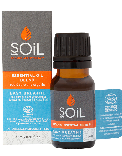 Load image into Gallery viewer, Easy Breathe - Organic Essential Oil Blend by SOiL Organic Aromatherapy and Skincare
