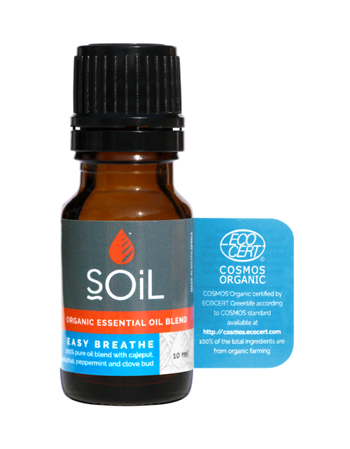 Load image into Gallery viewer, Easy Breathe - Organic Essential Oil Blend by SOiL Organic Aromatherapy and Skincare
