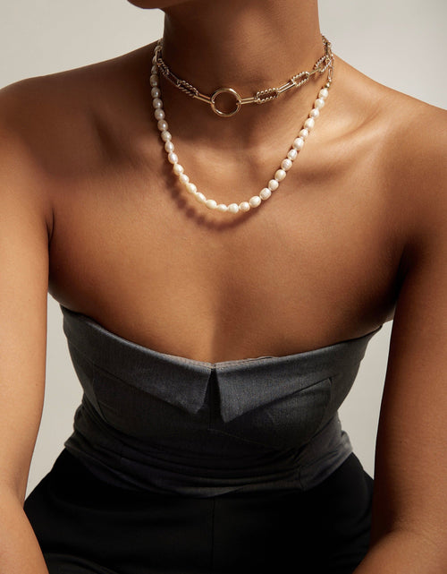 Load image into Gallery viewer, Eliza Necklace by eklexic jewelry
