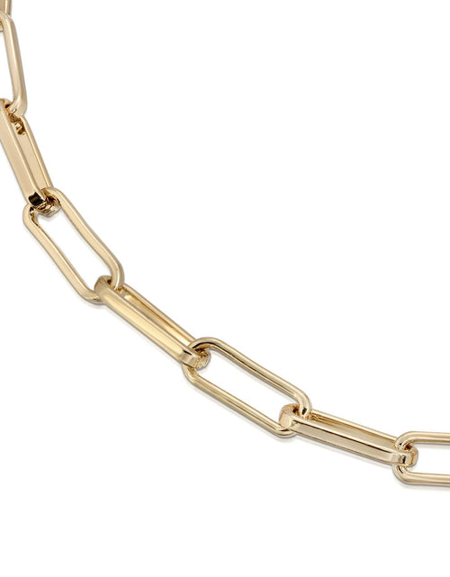 Load image into Gallery viewer, Elongated Link Chain by eklexic jewelry

