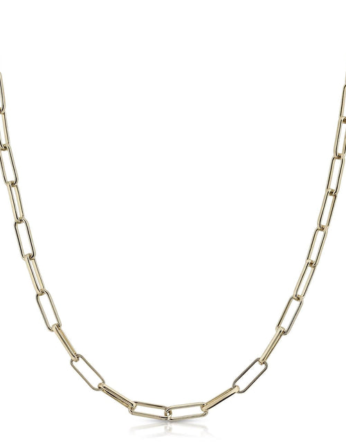 Load image into Gallery viewer, Elongated Link Chain by eklexic jewelry
