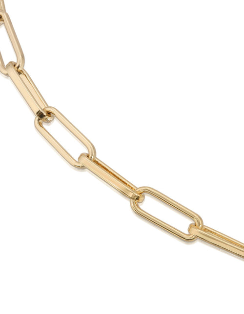 Load image into Gallery viewer, Elongated Link Lariat by eklexic jewelry
