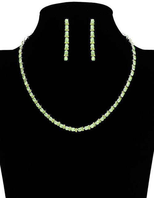 Load image into Gallery viewer, Rhinestone Cluster Jewelry Set by Madeline Love
