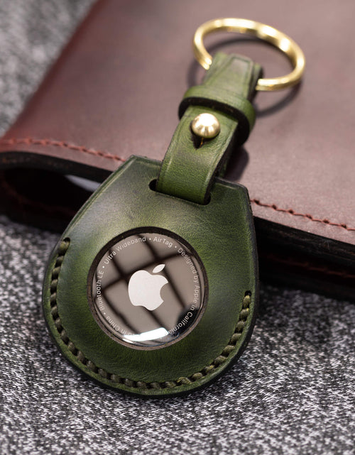 Load image into Gallery viewer, Leather Apple Air Tag Holder by Lifetime Leather Co
