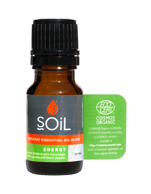 Load image into Gallery viewer, Energy - Organic Essential Oil Blend by SOiL Organic Aromatherapy and Skincare
