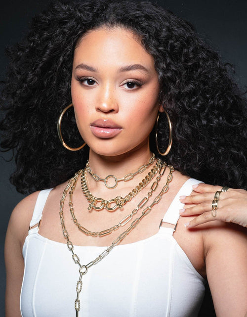 Load image into Gallery viewer, Enzo Lariat Necklace by eklexic jewelry
