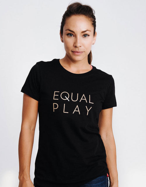 Load image into Gallery viewer, Equal Play Women's Soccer T Shirt
