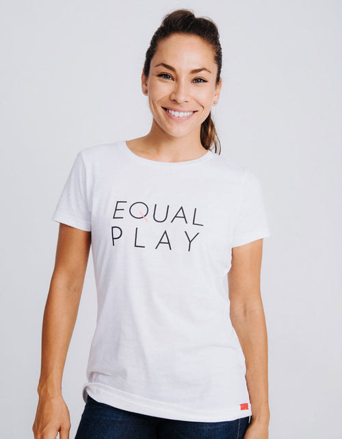 Load image into Gallery viewer, Equal Play Women's Soccer T Shirt
