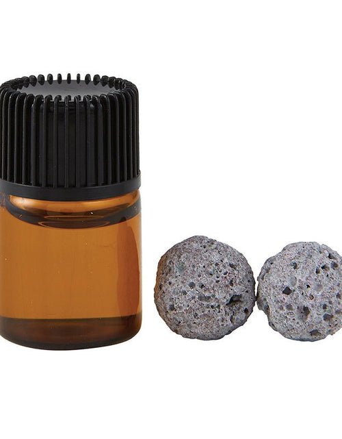 Load image into Gallery viewer, Essential Oil Diffuser Pen in Lemon | Includes 1 ml of Essential Oil and 2 Lava Beads | Refillable by The Bullish Store
