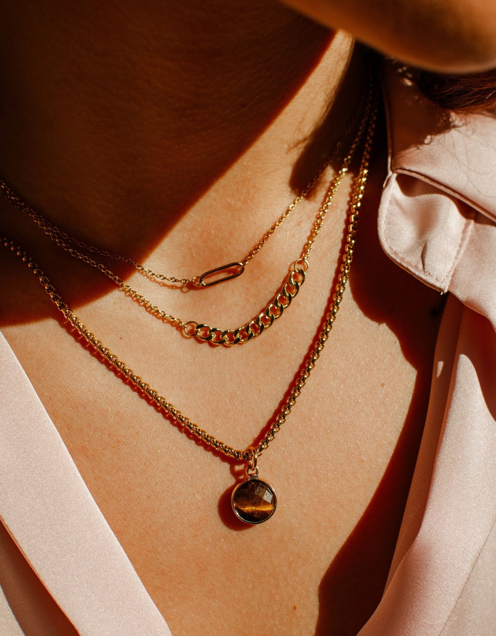 Combo Chain Classic Gold Necklace by ETHICGOODS