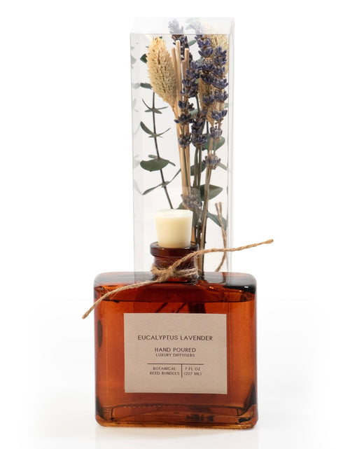 Load image into Gallery viewer, Eucalyptus Lavender Bouquet Reed Bundle Fragrance Diffuser by Andaluca Home

