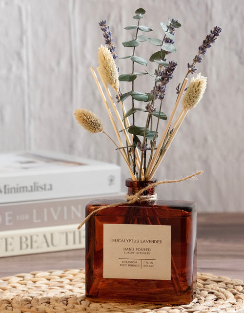 Load image into Gallery viewer, Eucalyptus Lavender Bouquet Reed Bundle Fragrance Diffuser by Andaluca Home
