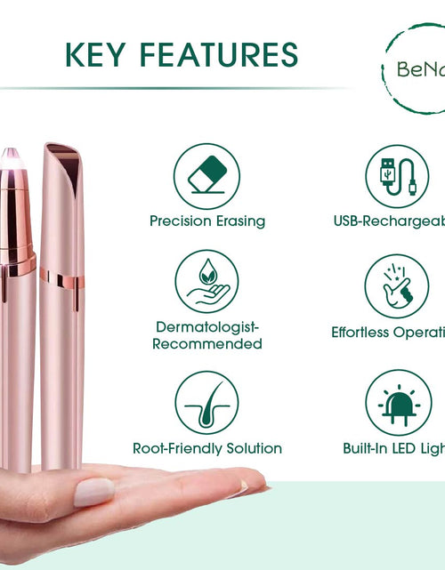 Load image into Gallery viewer, Rechargeable Eyebrow Hair Remover by BeNat
