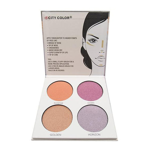 Load image into Gallery viewer, CITY COLOR Glow Pro Dawn Highlighting Palette
