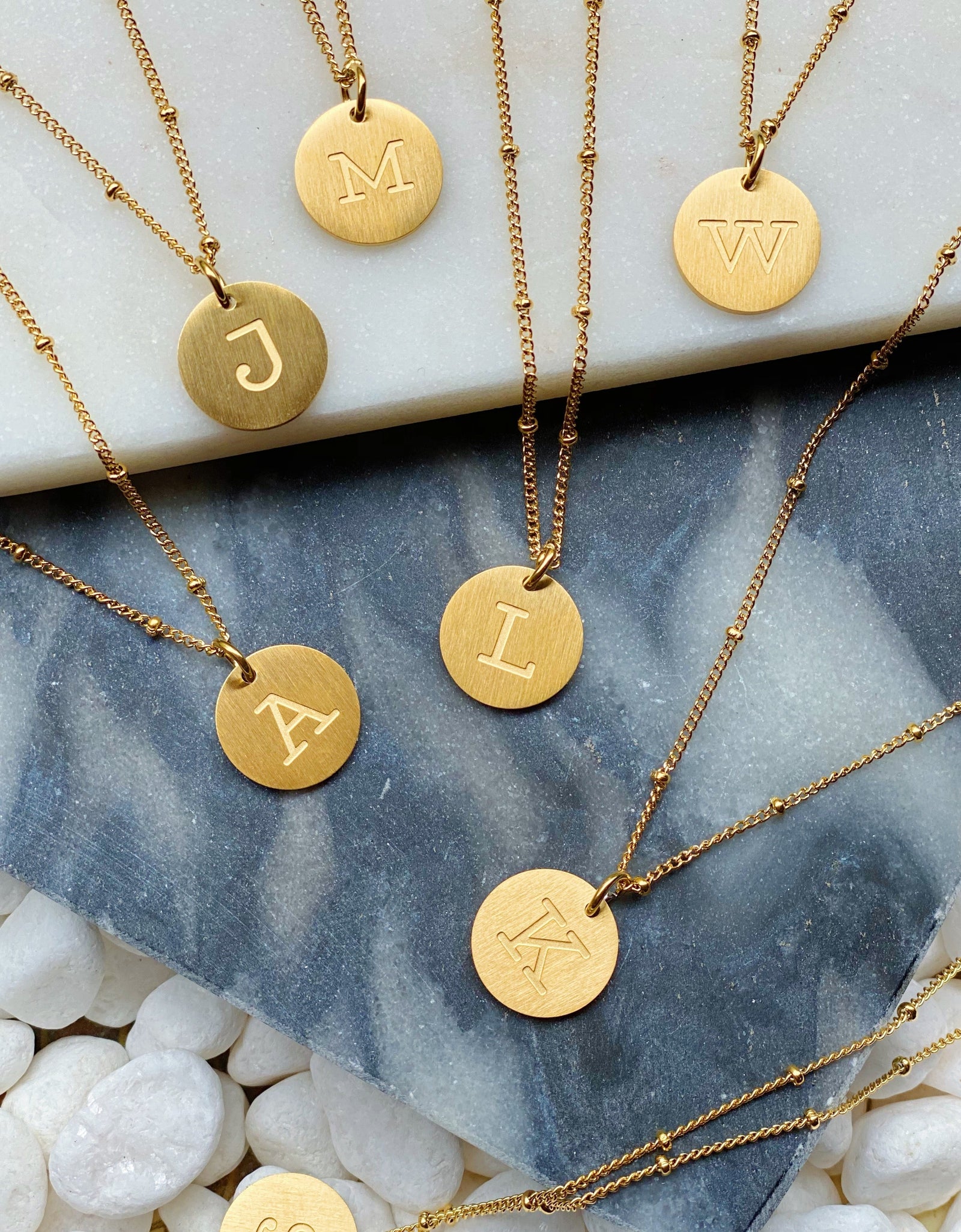 Ellison + Young: Singular Charm Initial Necklace by Ellisonyoung.com