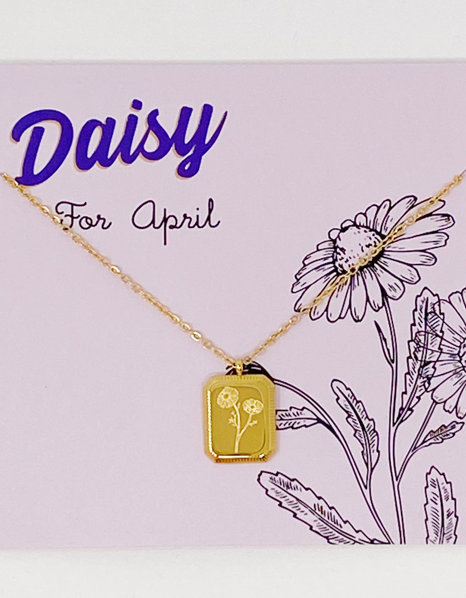 Blooming Birth Month Necklace by Ellisonyoung.com