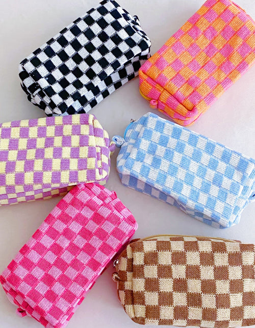 Load image into Gallery viewer, Check Yourself Cosmetic Bag by Ellisonyoung.com
