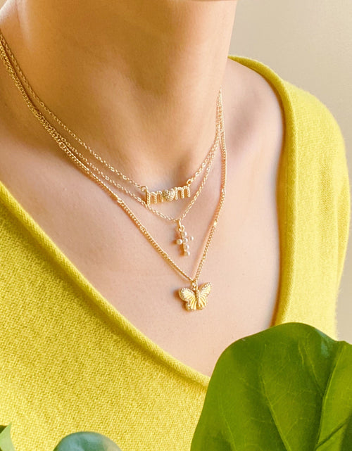 Load image into Gallery viewer, Butterfly In Flight Necklace by Ellisonyoung.com
