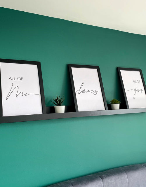 Load image into Gallery viewer, All Of Me Loves All Of You Set Of 3 Bedroom Wall Decor Prints by WinsterCreations™ Official Store
