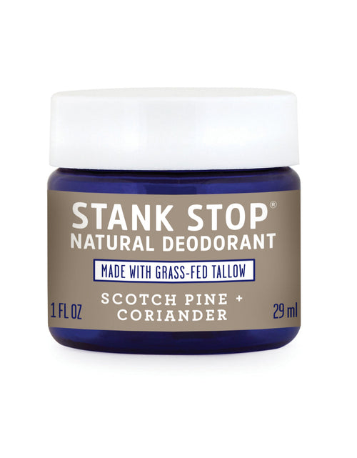 Load image into Gallery viewer, Stank Stop Cream Deodorant, Scotch Pine+Coriander, 1 Oz by FATCO Skincare Products
