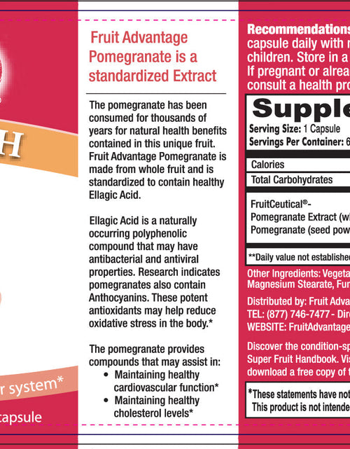 Load image into Gallery viewer, Pomegranate Heart Health by Traverse Bay Farms
