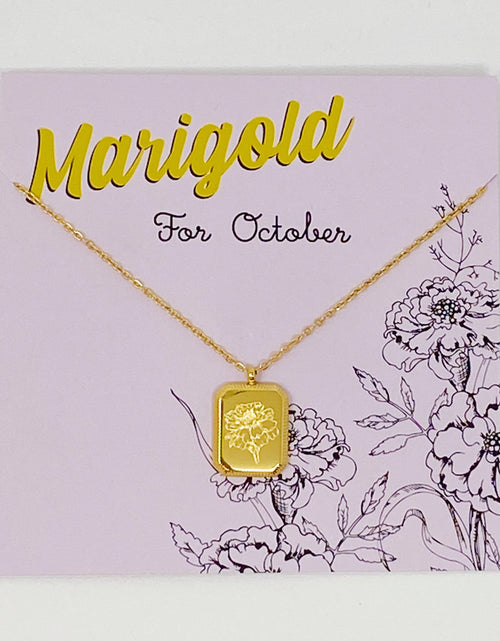 Load image into Gallery viewer, Blooming Birth Month Necklace by Ellisonyoung.com
