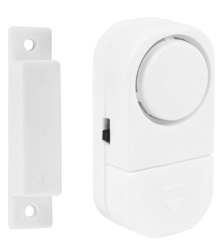 Wireless Window Door Magnet Alarms Magnetic Sensor Security Burglar Alarm For Kid Safety w/ Batteries