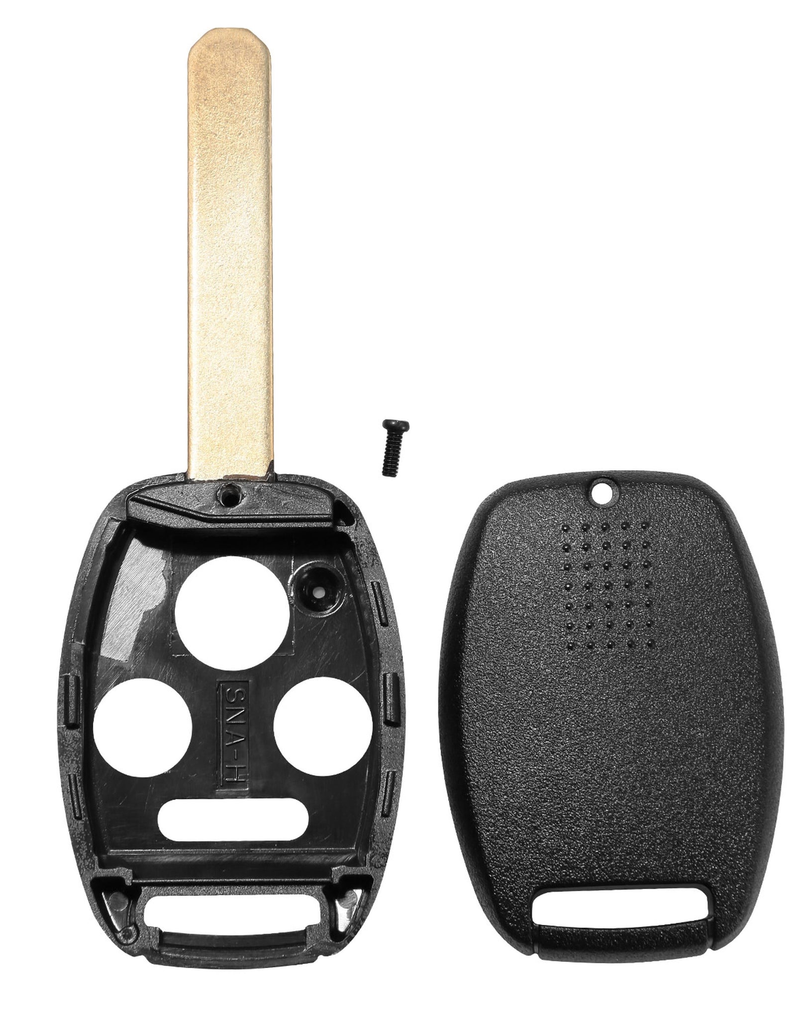 2Pcs Keyless Entry Remote Shell Case Fit For Honda Accord 2008-2012 Car Key Fob Pad Replacement N5F-S0084A N5F-A05TAA w/ Uncut Blade