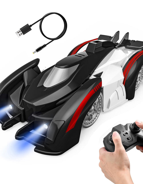 Load image into Gallery viewer, Electric Wall Climbing Car Toy 360� Rotating Shunt Car Remote Control Dual Mode RC Car Rechargeable Toy Car with Headlights Taillights Birthday Christ
