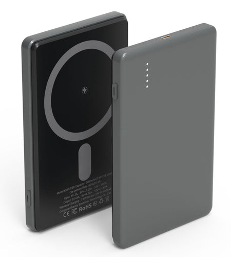 2 In 1 5000mAh MagSafe Wireless Power Bank PD20W Magnetic Fast Charger Portable Phone Charger Fit for IOS Phone 15 14 13 12 Series And More