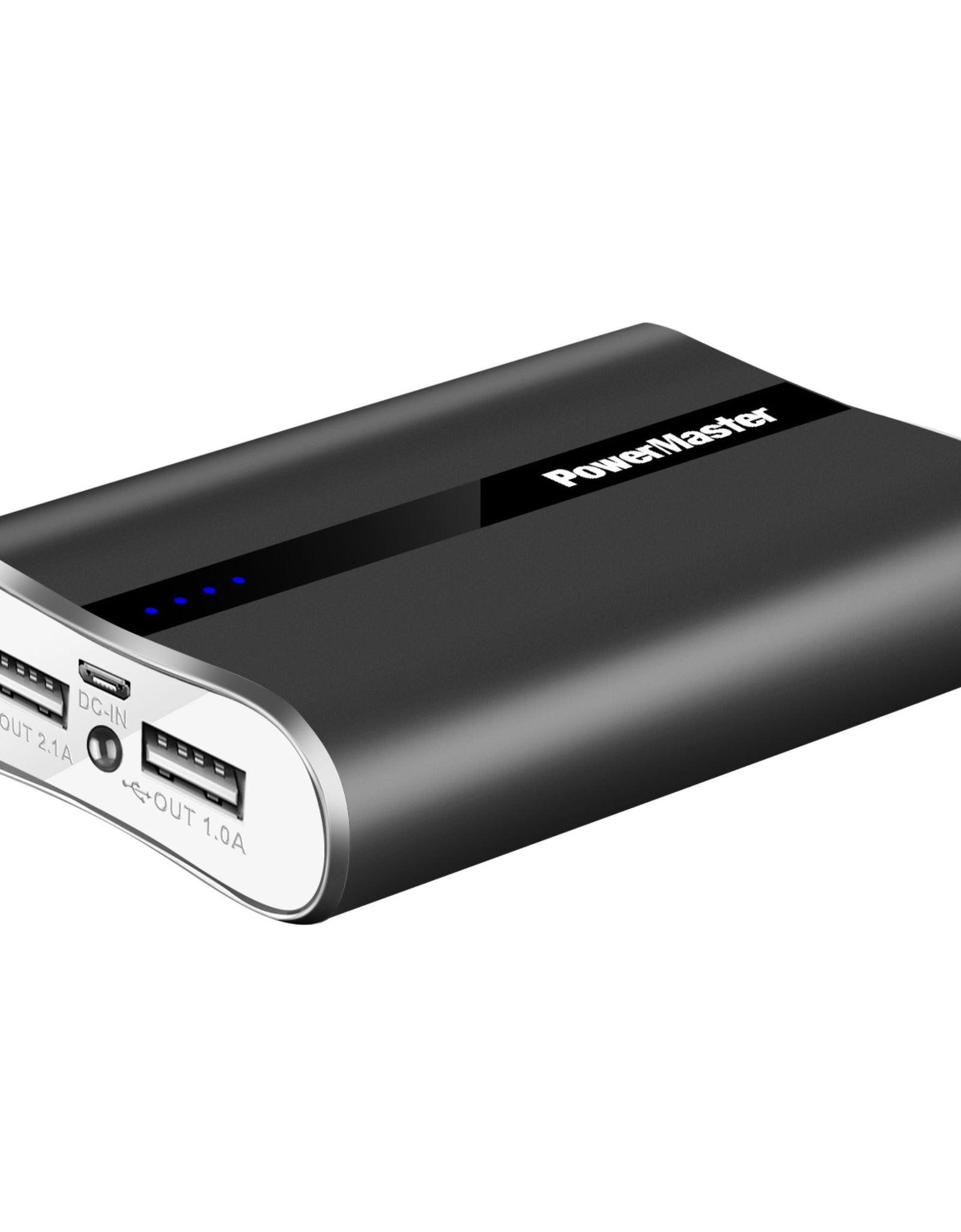 Ultra-Compact PowerMaster 12000mAh Charger - Dual USB Ports, Fast Charging - Ideal for IOS Phone - 3.1A Output