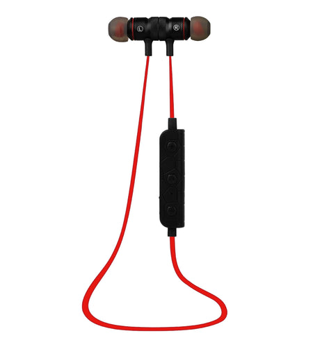 Sweat-proof Wireless Neckband Earbuds for Gym, Running, Hiking - Call Alert, Number Broadcast - In-Ear, Headsets