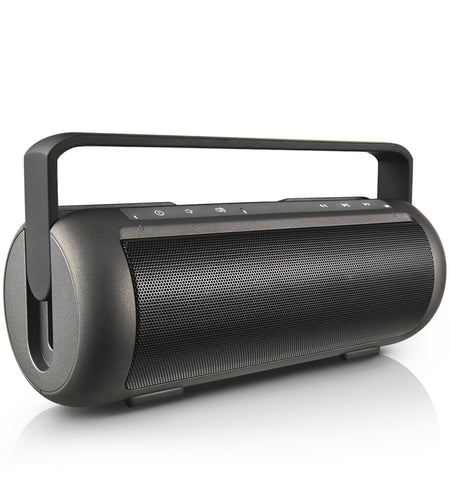 iRola Wireless Speaker Powerful Dual Subwoofer Stereo Bass Noise Cancelling w/Mic Aux-in for Camping Party